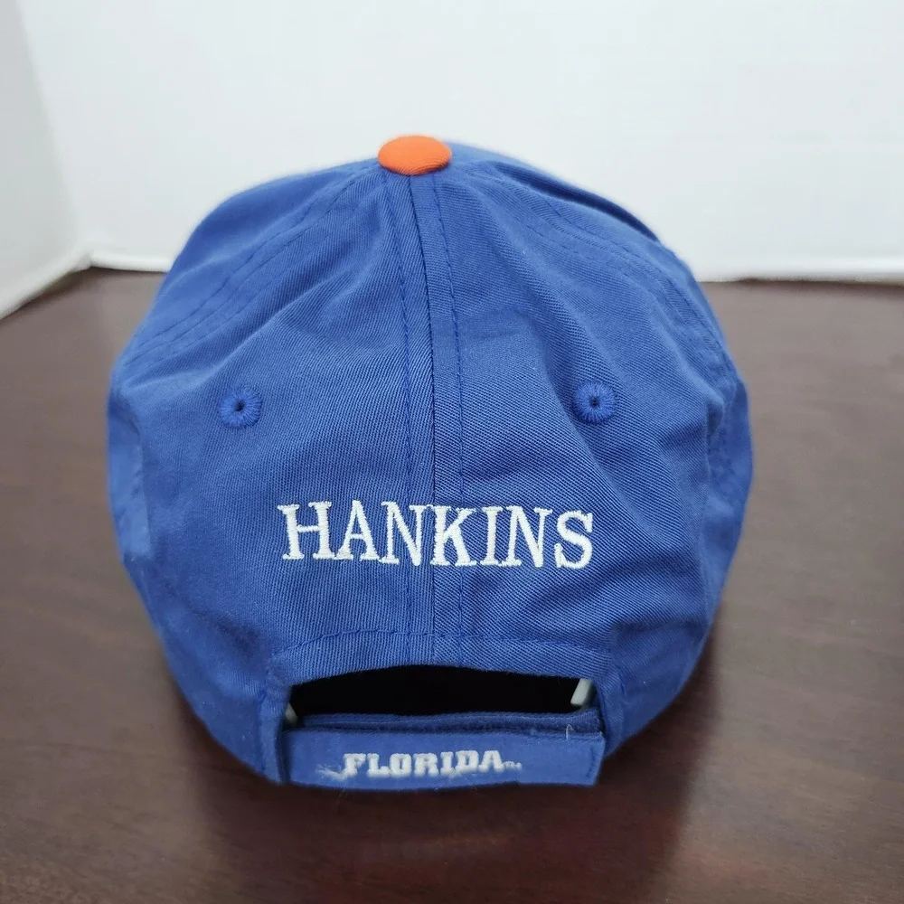 Florida Gators Hat Cap Mens One Size Blue NCAA Football Outdoor Cap Strap Back